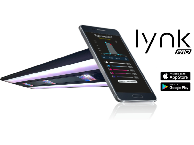 LED-Aquarienbeleuchtung Lynk Pro mit Smartphone-App